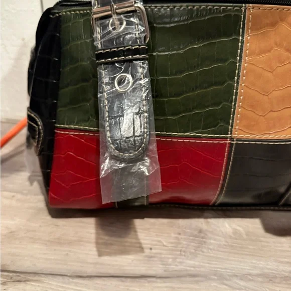 NYC Multicolor Patchwork Women's Bag - Picture 4 of 12